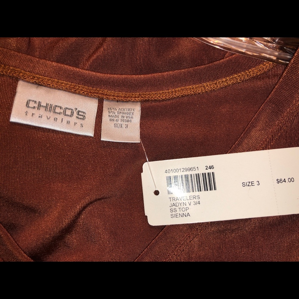 NWT CHICOS TOP - Picture 3 of 4